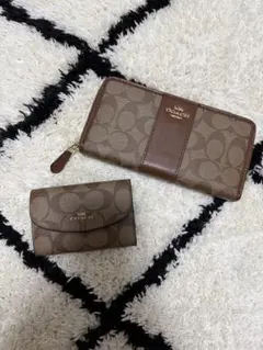 COACH 長財布 キーケースセット 週末限定値下げ