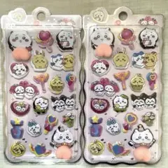 ちいかわ　お尻シール　シール　２枚セット　ハチワレ　うさぎ　モモンガ　サンリオ