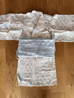 女の子 浴衣・帯付き・110cm~・幾何学模様