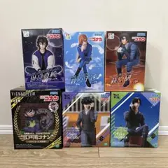 【最新】【新品未開封】名探偵コナン プライズフィギュアまとめ売り6個セット