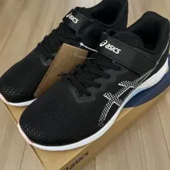 【新品】アシックス　レーザービーム　LAZERBEAM 黒24.5