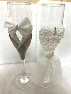 グラスドレス　ウェディングドレス　タキシード　ウェルカムスペース