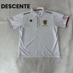 DESCENTE AJC ポロシャツ ホワイト