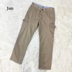 【ジュンレッド】カーゴパンツ チノパン ベージュ　サイズ0 コットン　ワークのサムネイル