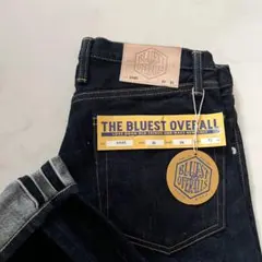 未使用タグ付 THE BLUEST OVERALL デニム 赤耳 w30 L29