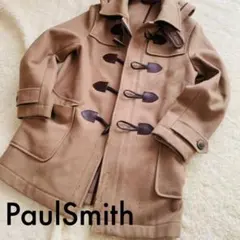希少品　PaulSmith ダッフルコート フード付き　ベージュ　定価7万円のサムネイル