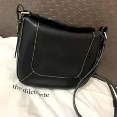 TOMORROWLAND the dilettanteショルダーバッグ　レザー黒