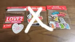 PEOPLE1 ステッカーセット フレークステッカー LOVE2編 等のサムネイル