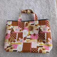 ハンドメイド　トートバッグ