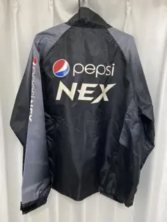 Pepsi NEX ナイロンジャケット 黒/グレー