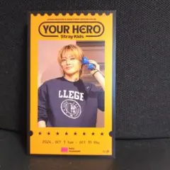 スキズ YOUR HERO入場特典トレカ アイエン