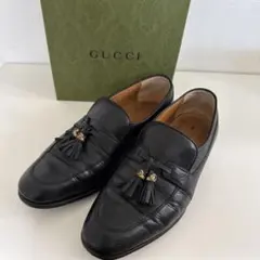 GUCCI タッセルローファー ブラック