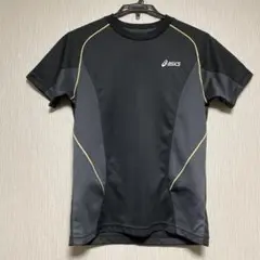 アシックス Tシャツ 半袖 M ブラック トレーニングウェア スポーツウェア