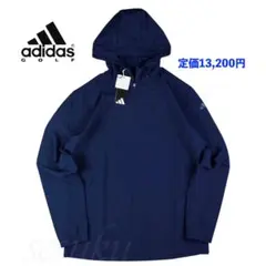 【XL】アディダス ゴルフ GOLF ハーフジップ ジャケット 紺