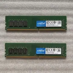 動作確認済】crucial CFD DDR4メモリ8GBx2枚 2666MHz - メルカリ