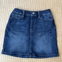 ユニクロデニムスカート130