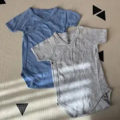 プチバトー　6m/67㎝　短肌着2枚セット