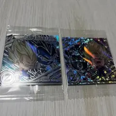 ドラゴンボールウエハース　ベジットベジータセット