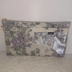 ハンドメイド　リバティ　ポーチ