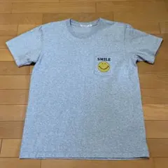 READY MADE（レディメイド）スマイルプリント Tシャツ L ホワイト