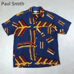 Paul Smith ポールスミス　ボタニカル　アフリカン　アロハシャツ　半袖のサムネイル