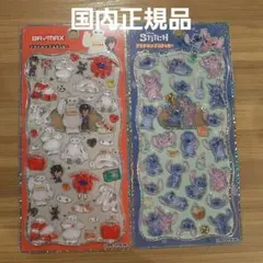 ☆正規品 ベイマックス スティッチ プチドロップステッカー 2枚セット☆