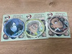 鬼滅の刃 グリッター缶バッジ vol.2 悲鳴嶼行冥 伊黒小芭内 不死川実弥