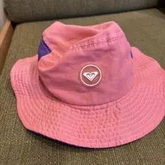 ROXY キッズ ハット ピンク パープル57サイズのサムネイル