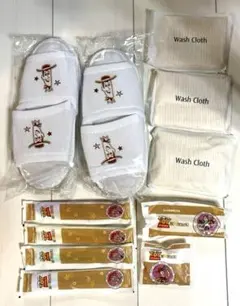 東京ディズニーリゾート　トイストーリーホテル　限定グッズ　スリッパ大人用2足