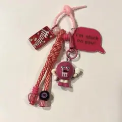 M&M's ジャラジャラキーホルダー ピンクのサムネイル