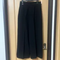 ZARA WOMAN ブラック ワイドパンツ