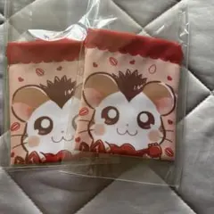 ハム太郎　トンガリくん　ミニ巾着セット