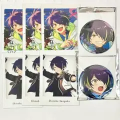 あんスタ 仙石忍 ぱしゃっつ アクスタ 缶バッジ まとめ売り メルカリ