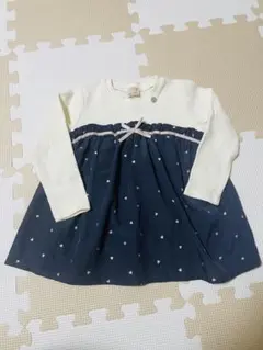 petit main チュニック 90サイズ ハート柄