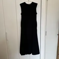 BEAUTY&YOUTH ブラックノースリーブワンピース S