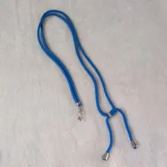 青 スマホショルダーストラップ