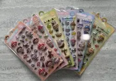 即日発送可‼️ラブブ　ぷくぷくシール６点セット