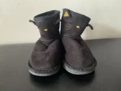 黒猫ムートンブーツ 14cm