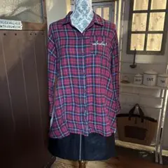スカラー チェックシャツ