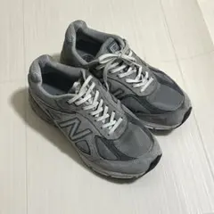 ニューバランス 990v4 U990GR4 グレー 25.5cm