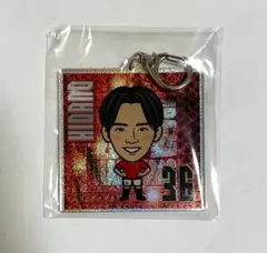 浦和レッズ　36 肥田野蓮治　モバガチャ　ホログラムアクリルキーホルダー