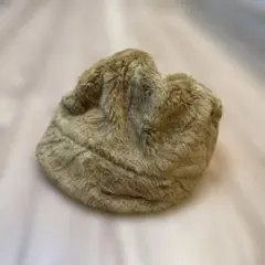 ベージュ バケットハット