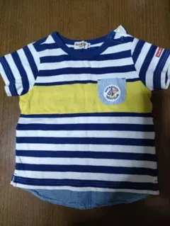 Hot Biscuits ストライプTシャツ 80サイズ