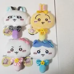 超まじかるちいかわぬいぐるみミラー　全4種　コンプリートセット