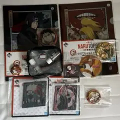 NARUTO クリアファイル バッジなどまとめ売り