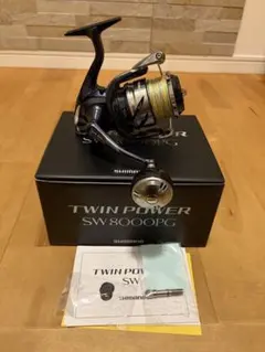 使用少 ツインパワー 21 SW 8000PG 中古 PE 3号付おまけ 使用少 ツインパワー 21 SW 8000PG 中古 PE 3号付おまけ - メルカリ