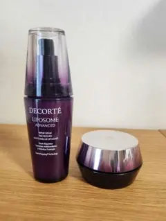 【空き容器】デコルテ リポソームリペアセラム 75ml+リペアクリーム50g