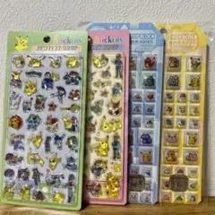 新品　ポケモン　シール　ピカチュウ