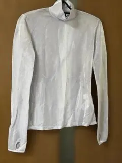 mame Lamé Jersey High Neck Sheer Topのサムネイル