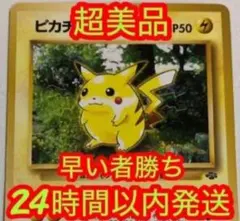 ポケモンカード 旧裏 ピカチュウ ● 第2弾拡張パック ポケモンジャングル ③